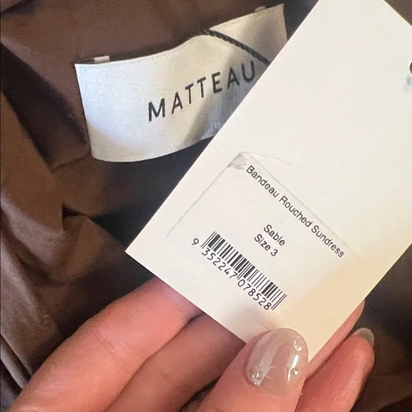 Matteau Chocolate Brown Maxi Dress - Picture 6 of 6